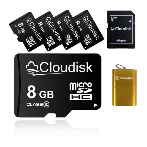 5pack 8gb micro card gb - 5pack, 8