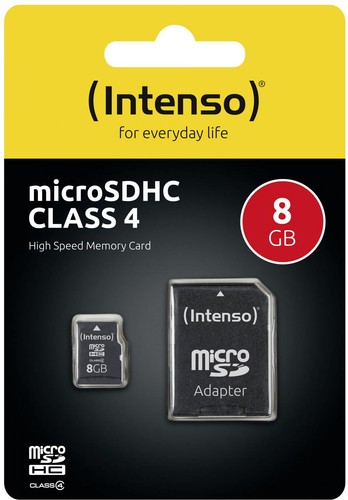 Intenso memory card - memory, gb