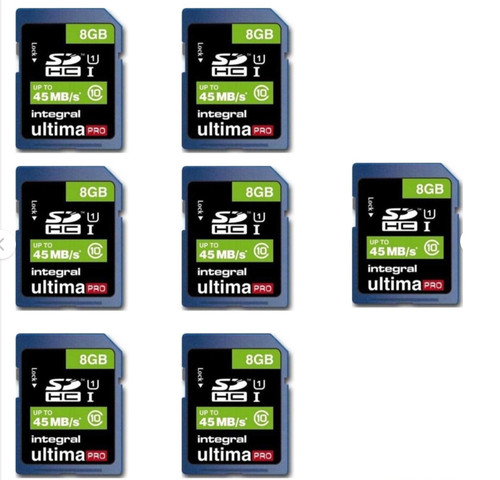 Card 8gb integral - sd,