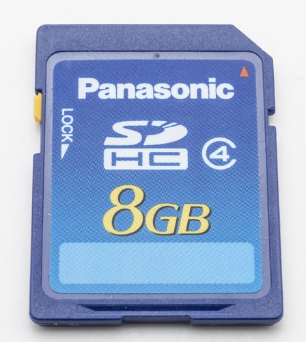 Panasonic 8gb sdhc - panasonic,