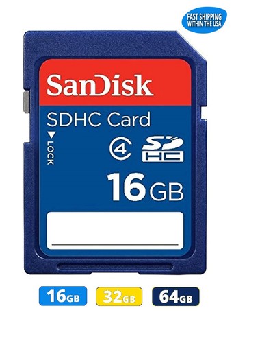 Scheda sandisk 16 - 8, gb