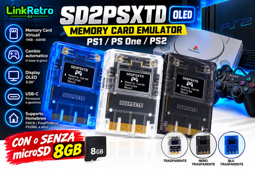Linkretro sd2psxtd oled - linkretro,