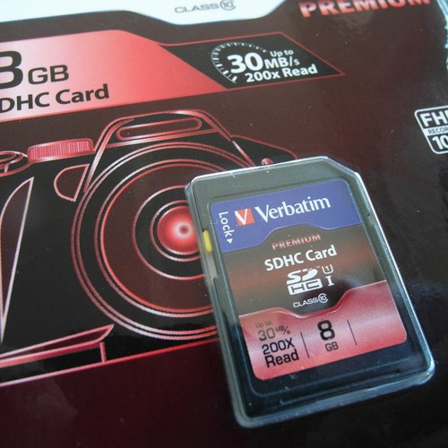 Memory card verbatim - sd,