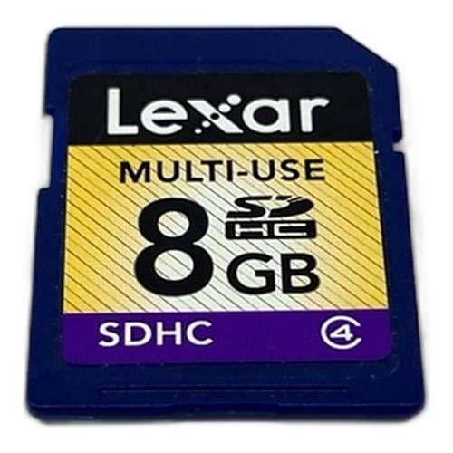 Scheda lexar multiuso 8gb - sd,