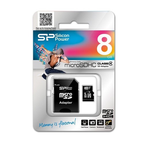 Micro 8gb sdhc memory card - sdhc,