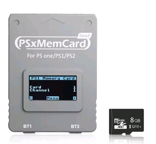 Psx memory card gen display - card,